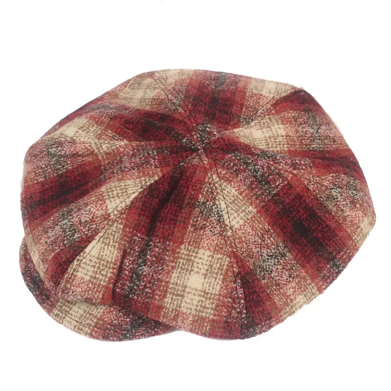 Women Cotton Octagonal Hats Cloud Shape Spring Autumn