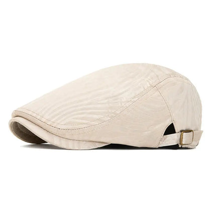 Four Seasons Polyester Print Newsboy Caps