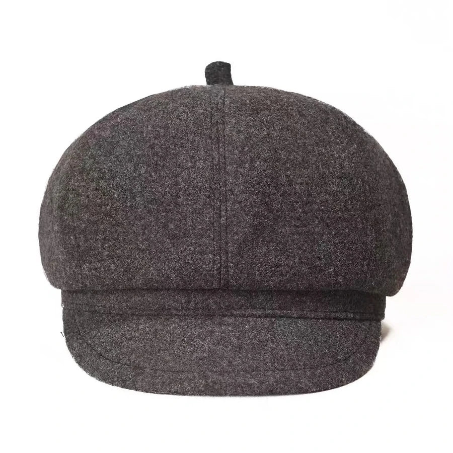 Casual New Wool Hat Cap Beret Warm Spring Cotton Men