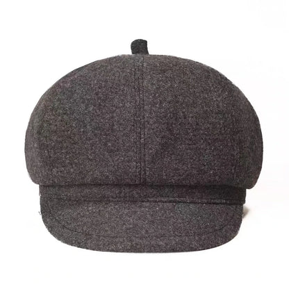 Casual New Wool Hat Cap Beret Warm Spring Cotton Men