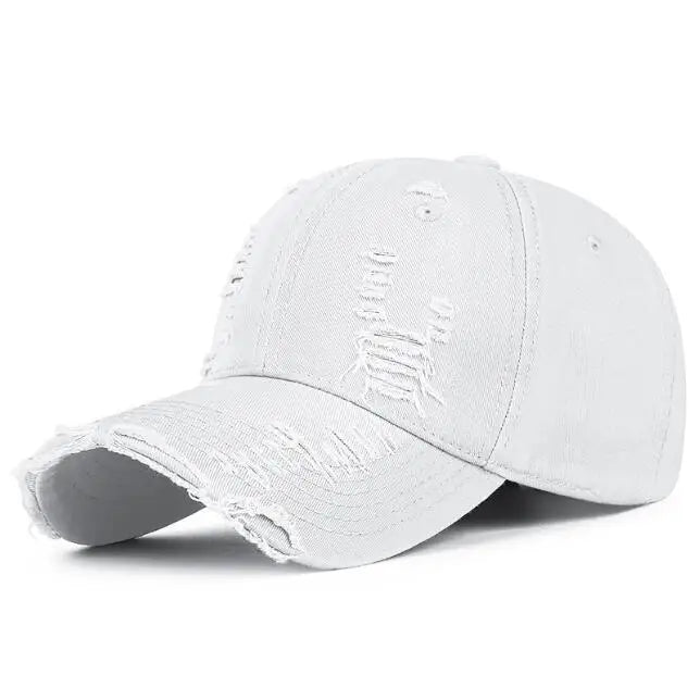Washable Cotton Vintage Baseball Caps For Men