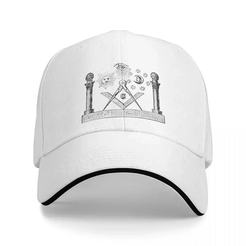 Symbols Of Masonry Freemasonry Baseball Caps Hip Hop