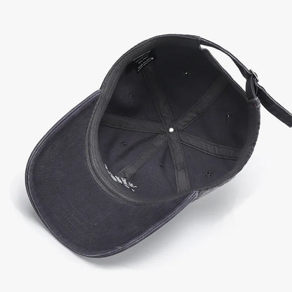 Spring Summer Cotton Washed Baseball Cap