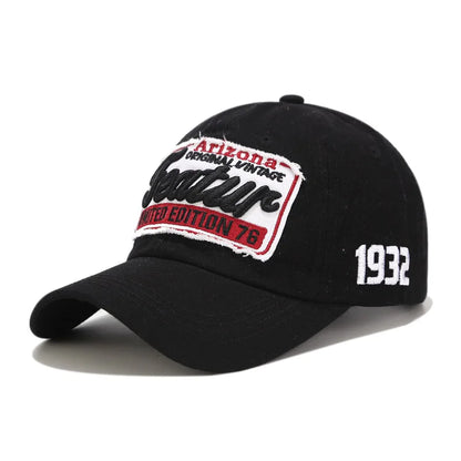 Letter Embroidery Baseball Caps For Men Women