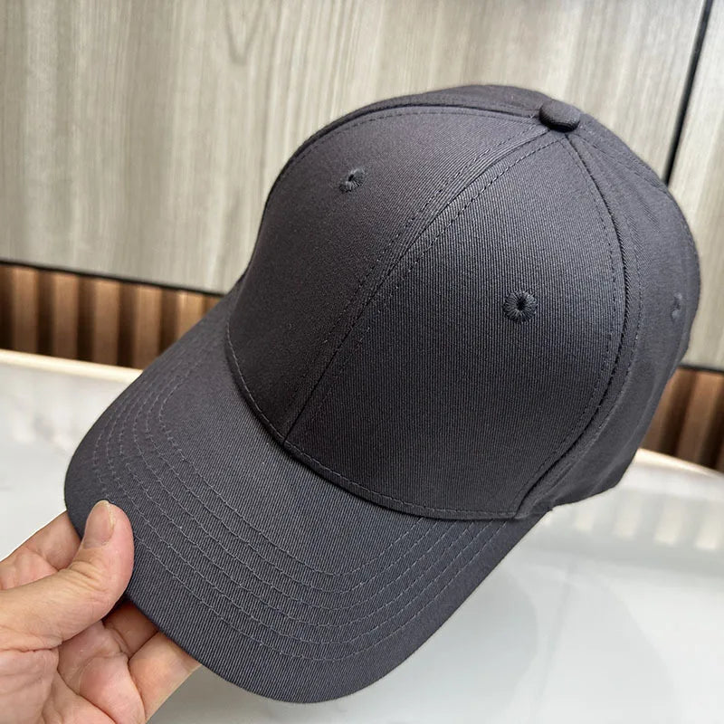 Big Head Man Plus Size Baseball Cap Summer Cotton Mesh