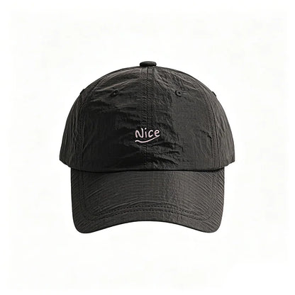 Baseball Cap Letter Embroidery Sun Hat Summer Sports Cap
