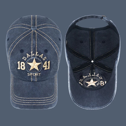 New Fashion Men Women 3D Embroidery Three-Line Sewing Baseball Cap Unisex