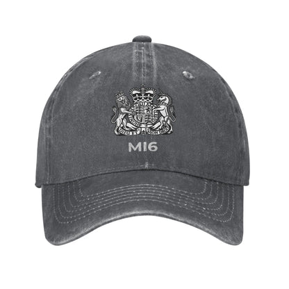 MI6 Spy Secret Intelligence Service Men Women Baseball Caps