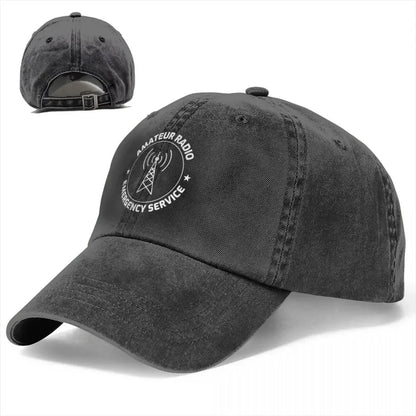 Amateur Ham Radio Grandpa Dad Operator Gift Baseball Cap