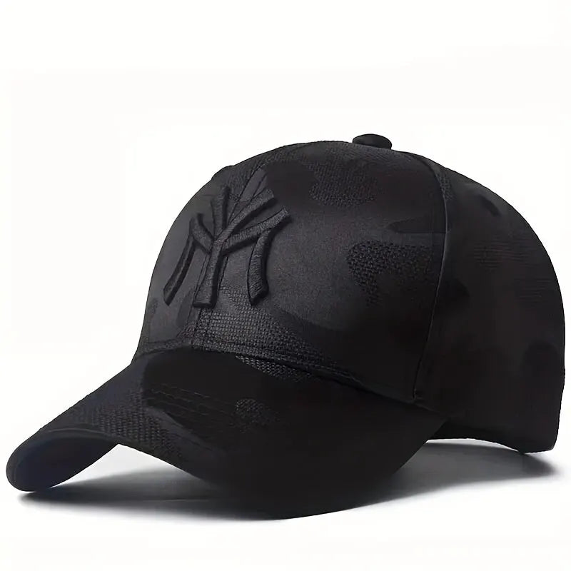 Fashion Letter Embroidery Camouflage Baseball Hats Spring And Autumn Outdoor