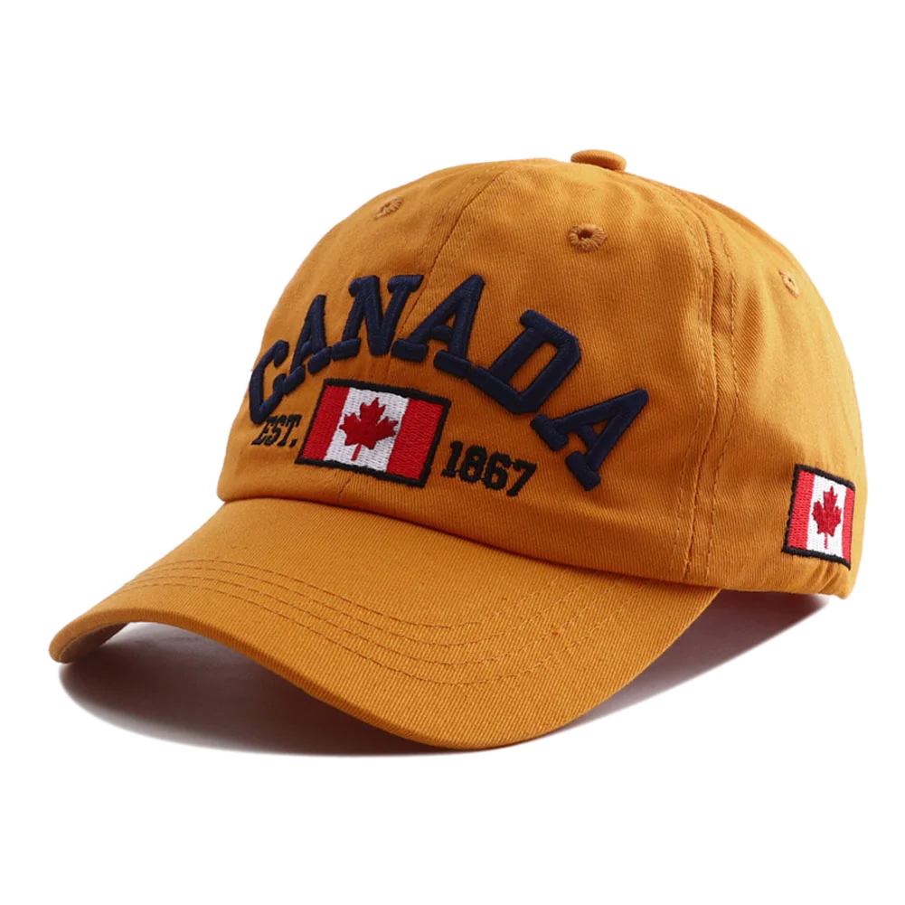 Canada Flag Embroidery Baseball Cap