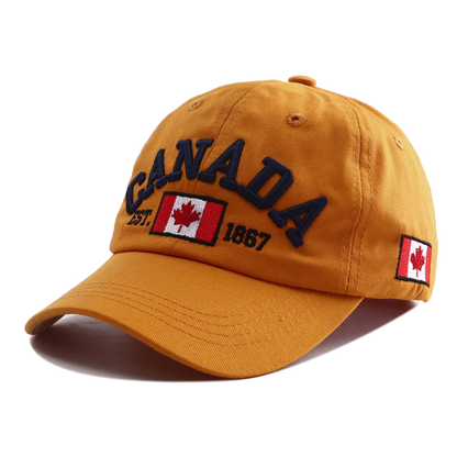 Canada Flag Embroidery Baseball Cap