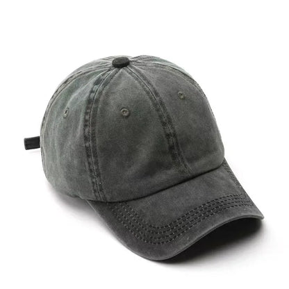 Washed Denim Snapback Hat DIY Embroidery Print Baseball Cap