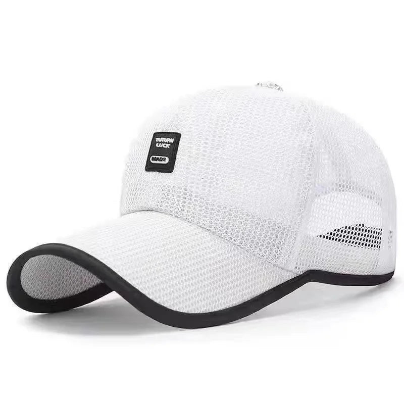 Men's Baseball Cap For Outdoor Casual Cycling Fishing Mesh