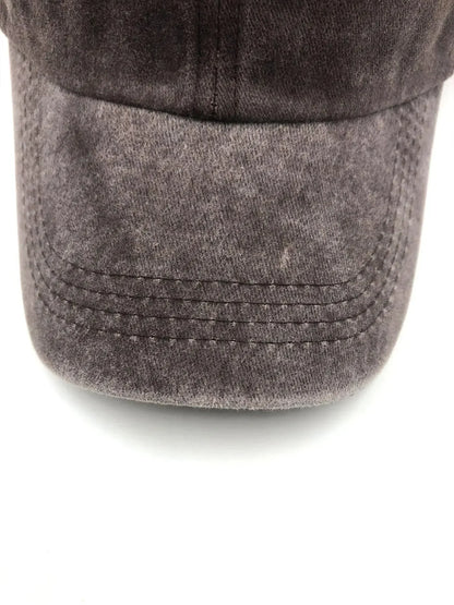 Casual Letter Graphic Baseball Cap Adjustable, Outdoor Sports Hat
