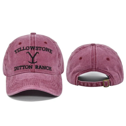 New Summer Yellowstone Dutton Ranch Hat
