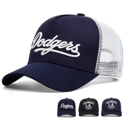 Simple Creative Letter Embroidery Breathable Baseball Caps Outdoor Adjustable Casual Hat Sunscreen Hat
