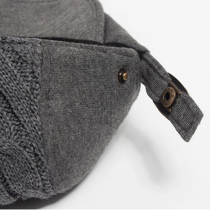 New Men Woman Beret Autumn And Winter Thickened Warm Knitted Berets