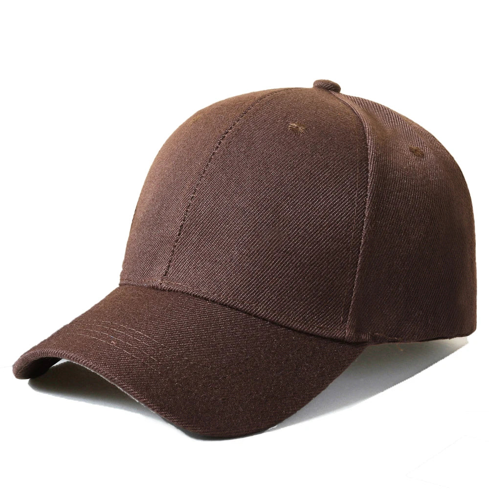Classic Plain Baseball Cap for Men and Women