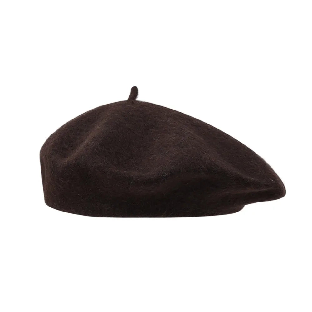 Berets Hat Autumn Winter Warm Wool Berets Hat