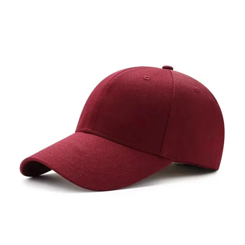 Summer Baseball Cap Pure Cotton Solid Color Cap Fashion Driver Hat Sunshade Four Seasons Hat