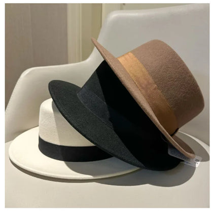 Hat Women's Autumn/Winter Vintage English Hat