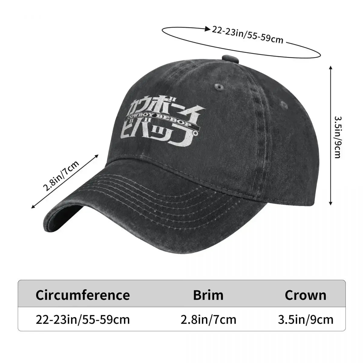 Denim Baseball Cap Famous Animes Post-bop  Running Spring Breathable Men