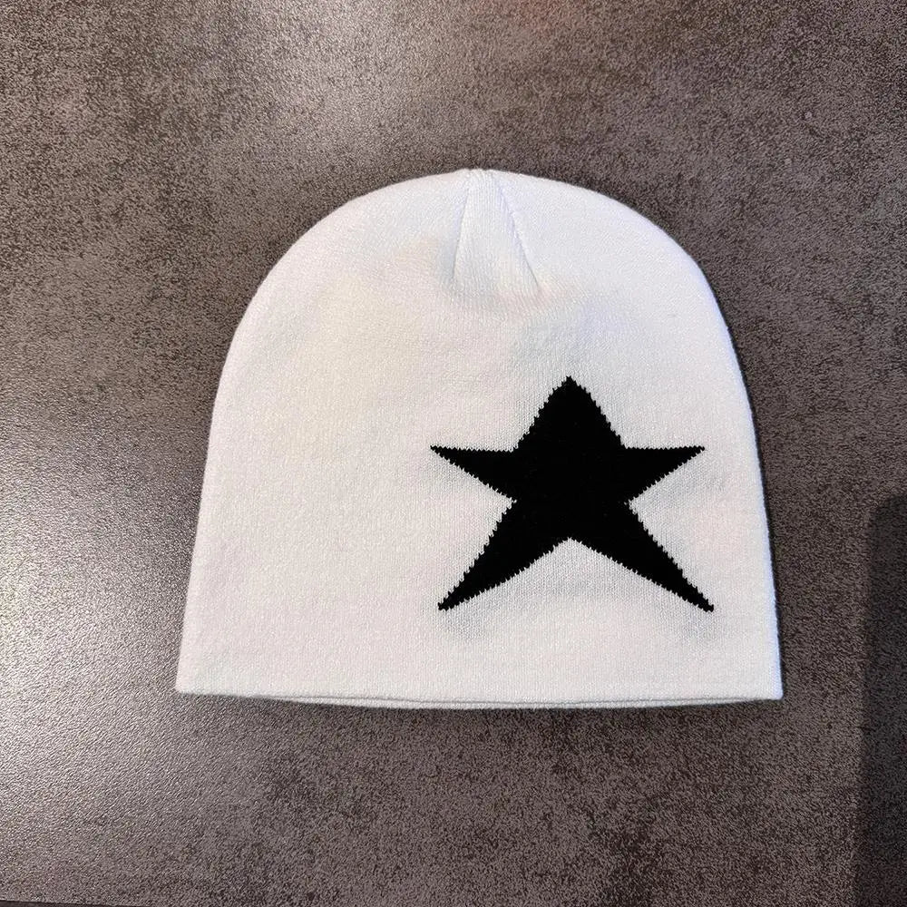 Women Men Winter Knitted Beanies Hats Y2K
