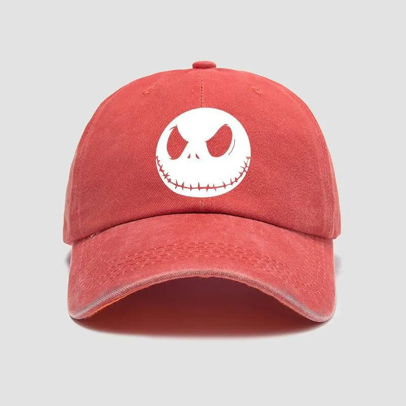 Fashion Nightmare Before Christmas Jack Casual Hat Baseball Caps