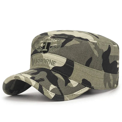 New Spring And Autumn Seasons Outdoor Camouflage Sports Flat Cap