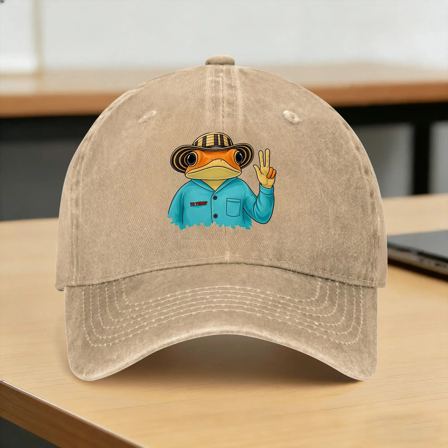 World Tour Washed Baseball Cap