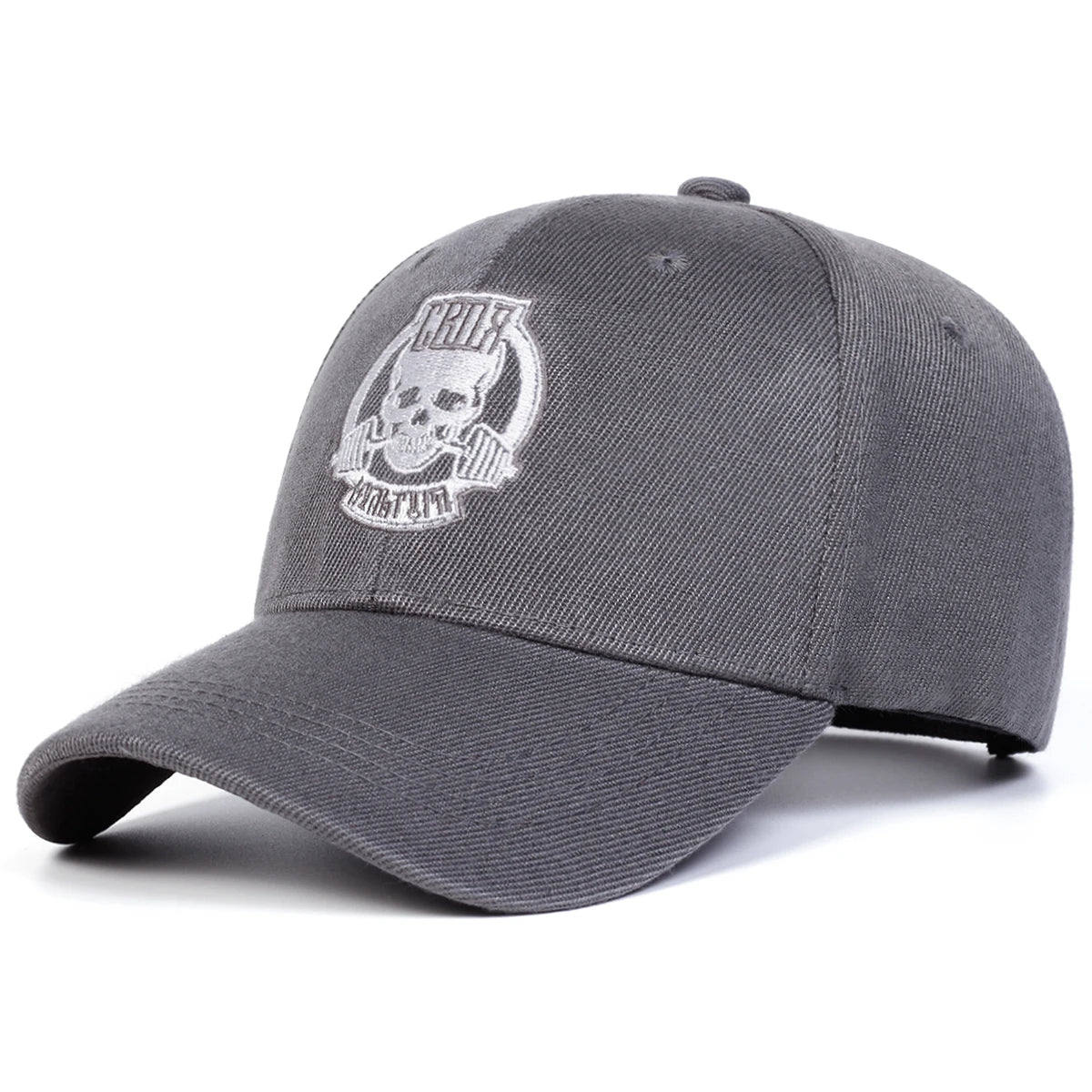 Unisex Skull Embroidery Baseball Caps Spring Autumn