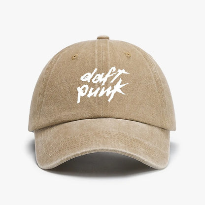 Punk Daft Vintage Banda Denim Baseball Cap