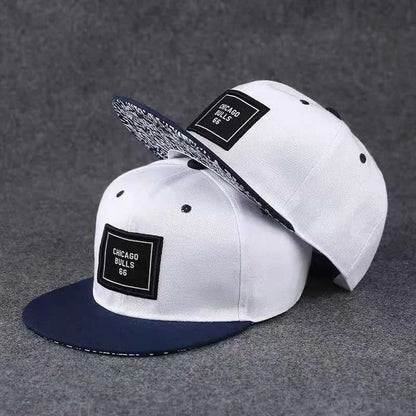 Men's Letter Embroidery Tide All-Match Flat Brim Baseball Cap Ladies Summer