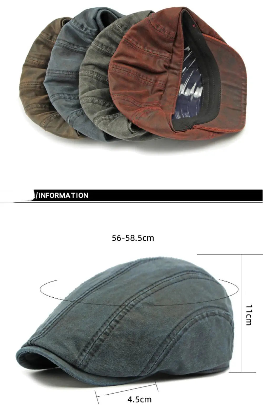 2026 Berets Men Women High Quality Ivy Flat Cap