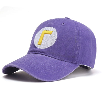 New Unisex Washed Cotton Cap Letter Embroidery Baseball Cap Men Women