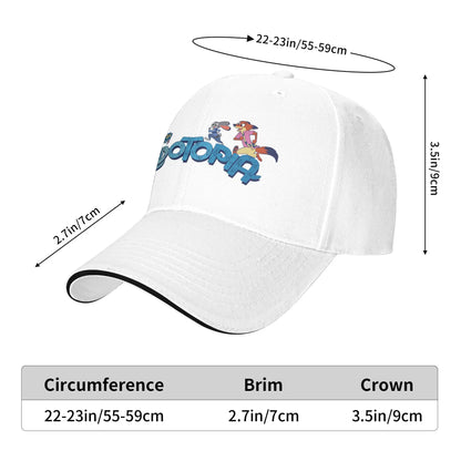 Zootopia Friends Sun Baseball Cap Summer Men Women