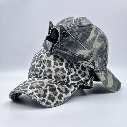 2026 New Early Spring Leopard-Print Baseball Cap