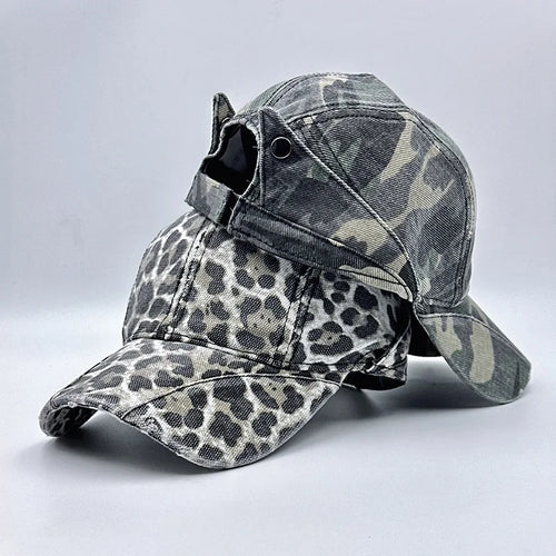 2026 New Early Spring Leopard-Print Baseball Cap
