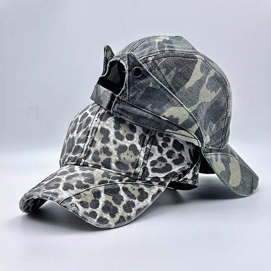 2026 New Early Spring Leopard-Print Baseball Cap