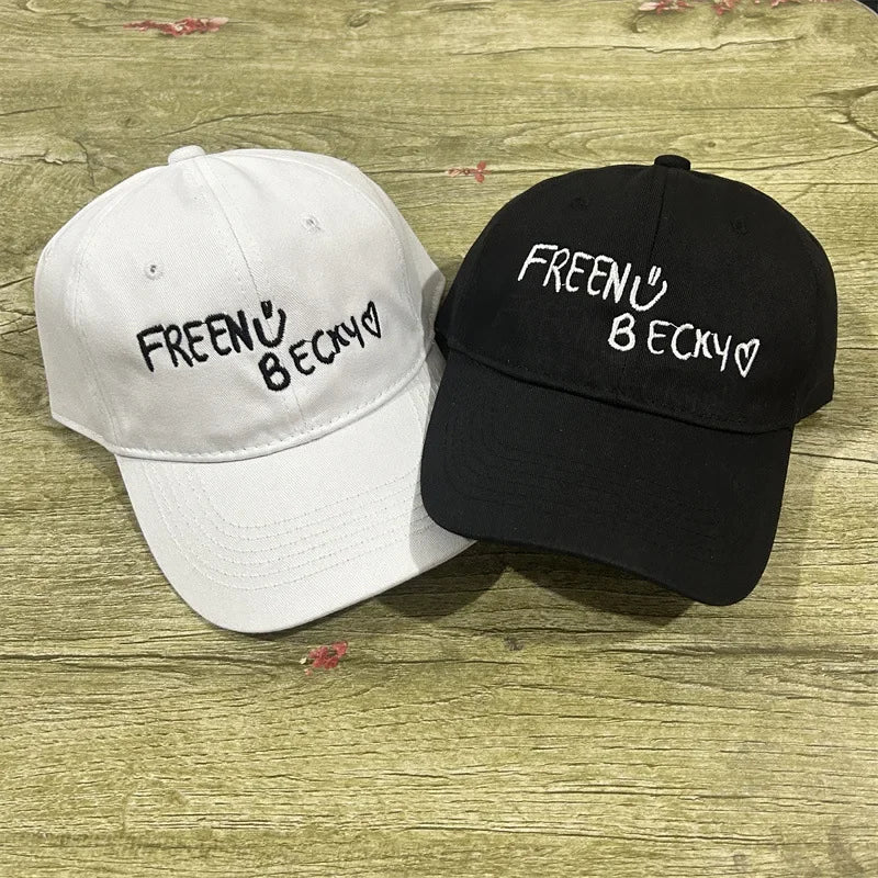 The Series Freen Becky Same Signature Embroidery Hat