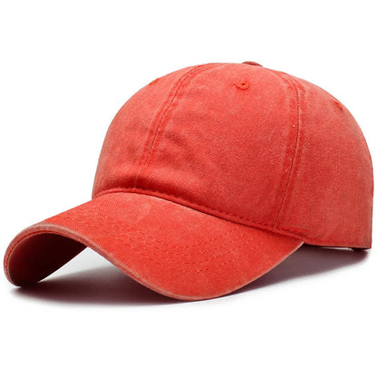 Bare Board Washed Baseball Cap Outdoor Naked Travel Sunshade Hat