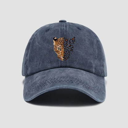 Fashionable Leopard Print Baseball Cap
