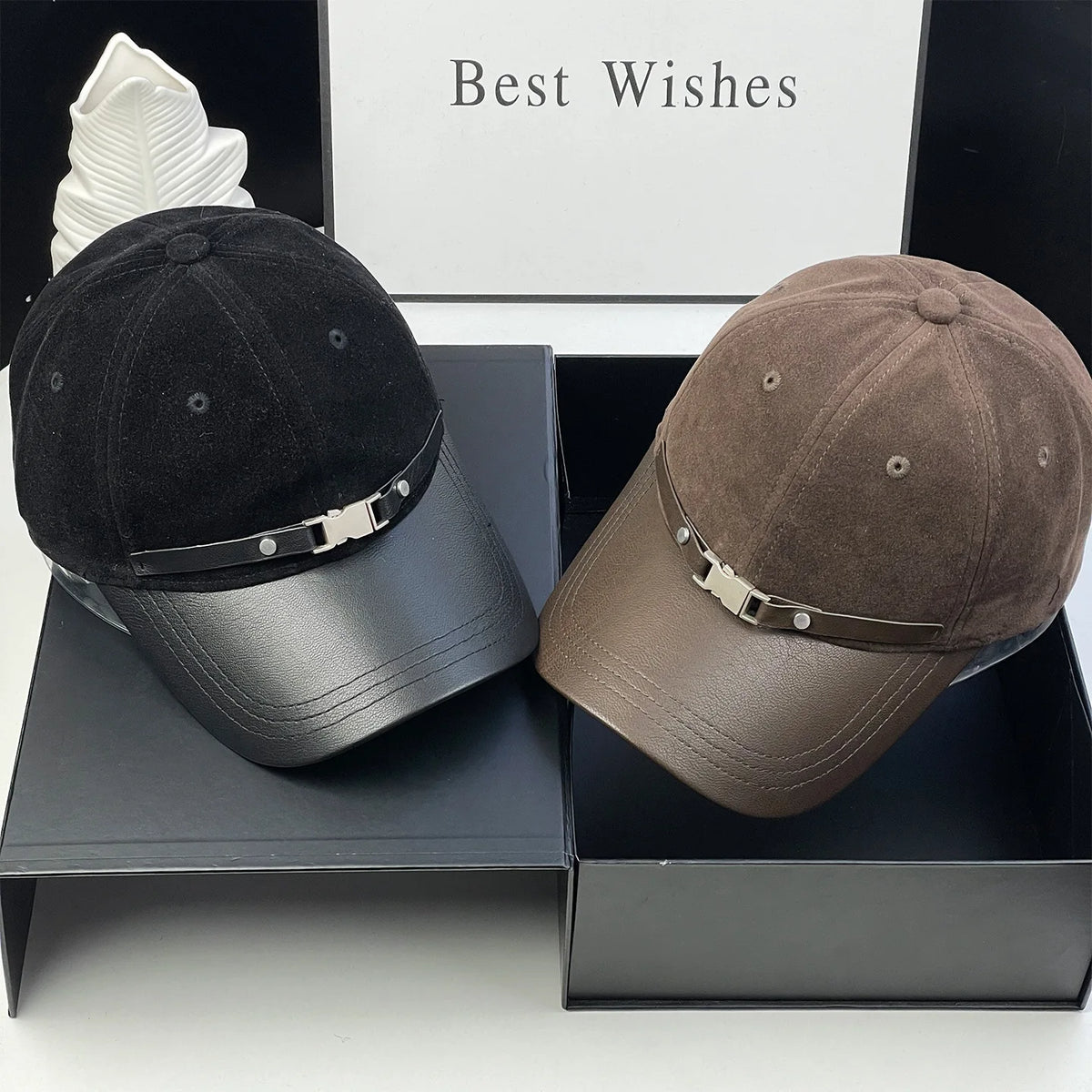 Autumn Winter New Korean And Japanese Style Suede Baseball Cap