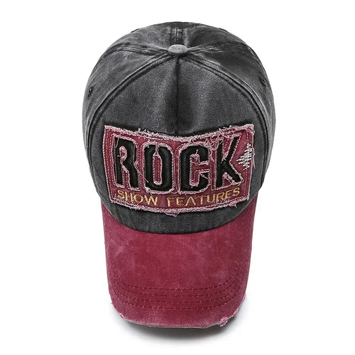 2025 New Korean Washed Letter Baseball Cap Unisex Denim Hat