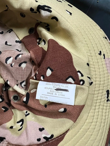 Six Color Desert Chocolate Crumbs, Six Sand Sun Protection Round Edged Mud Hat