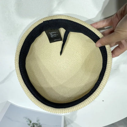 Japanese Simple Blade Roll Cap Beanies Landlord Hat
