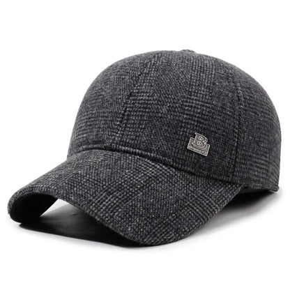 New Winter Fleece-Lined Plush Thickened Warm Baseball Caps