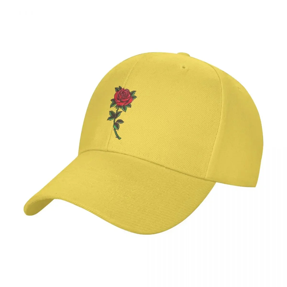 floral rose Baseball Cap Hat Man Women's
