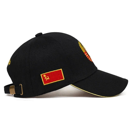 Unisex CCCP National Emblem Embroidery Baseball Caps Spring Autumn